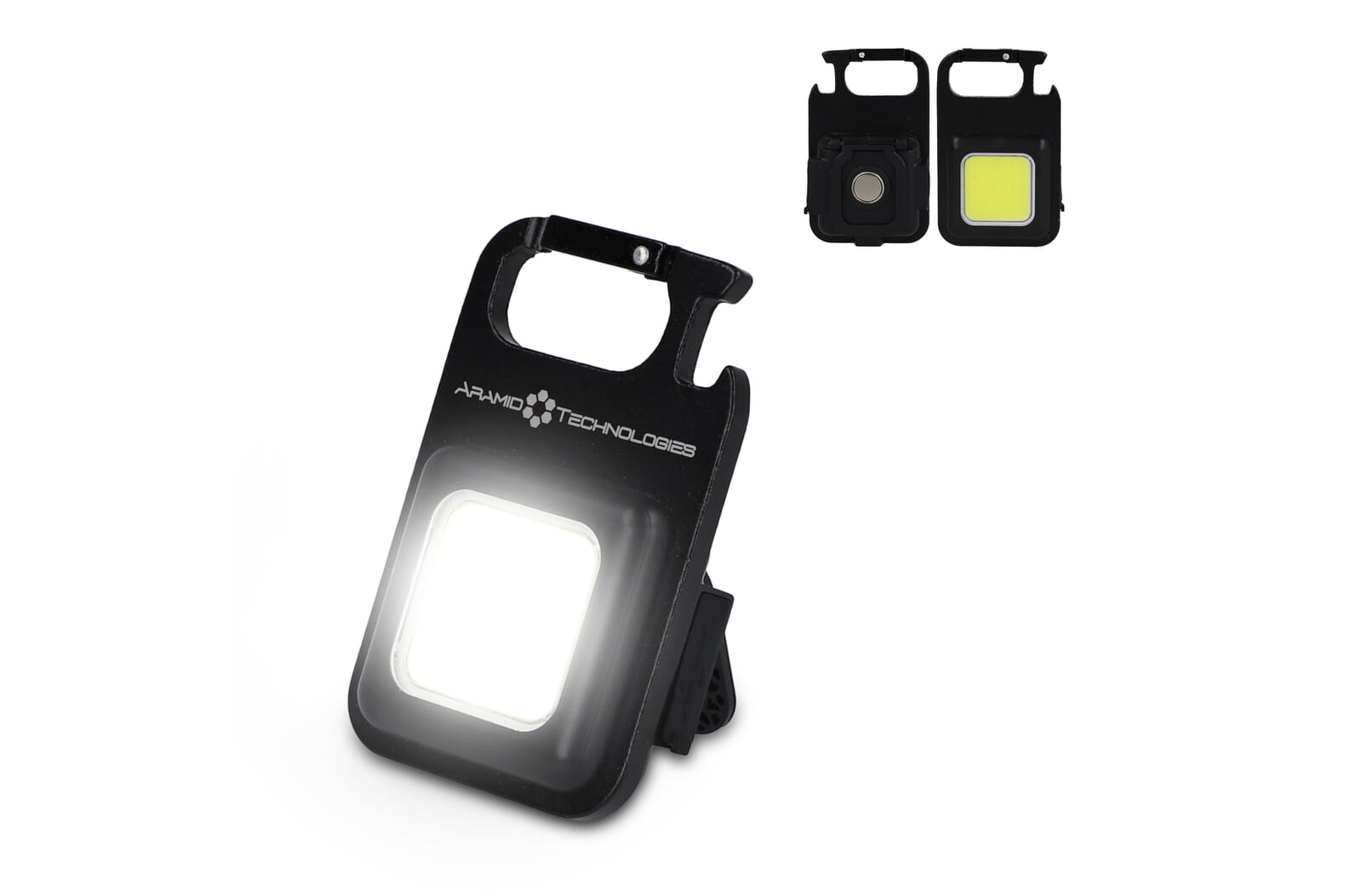 COB oplaadbare magnetische lamp Zwart