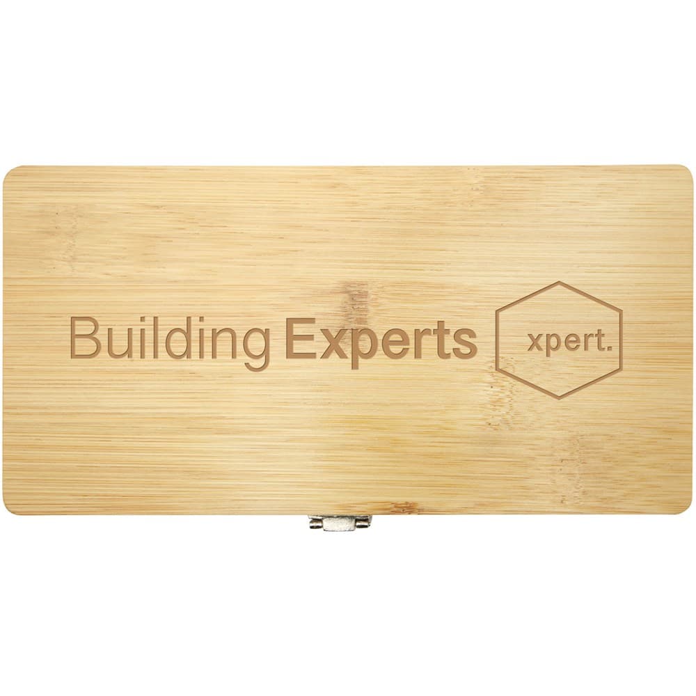 Rivet 19-delige gereedschapsset van bamboe/gerecycled plastic