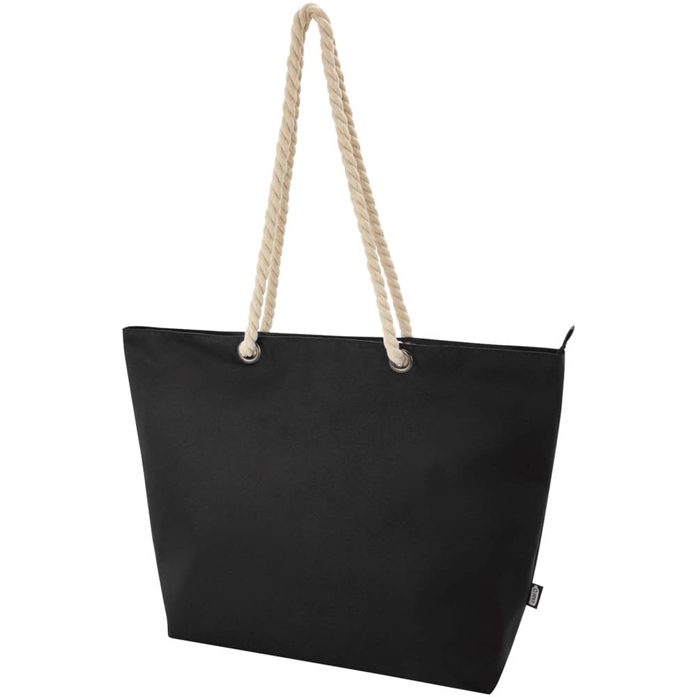 Panama GRS gerecyclede strandkoeltas met koordhandvatten 23L