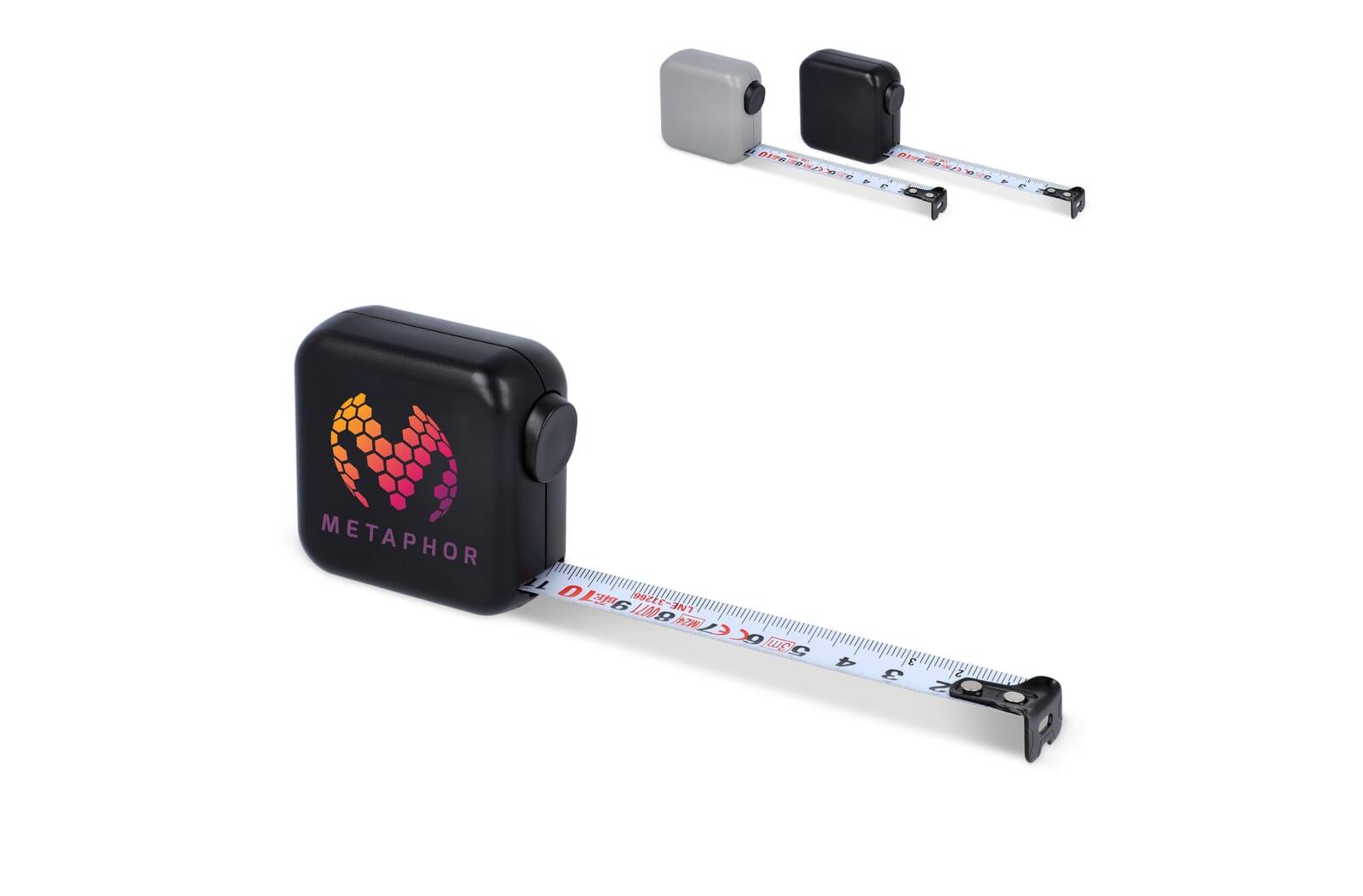 SizeSure Rolmaat 3 meter Zwart