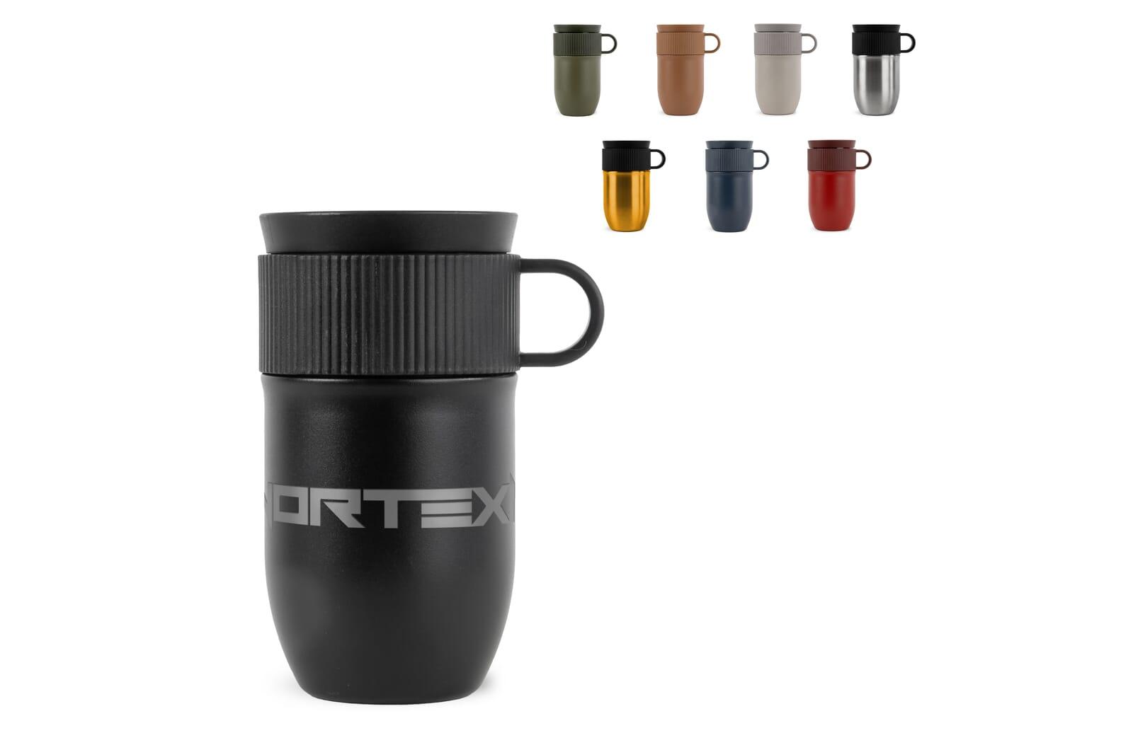 Sagaform Ted isolatie mok, 280ml lekvrij en vaatwasserbestendig Donker Rood