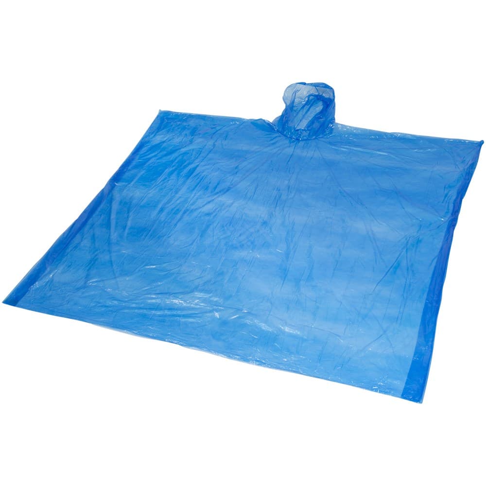 Mayan gerecyclede wegwerp regenponcho met opbergtasje Mayan gerecyclede wegwerp regenponcho met opbergtasje