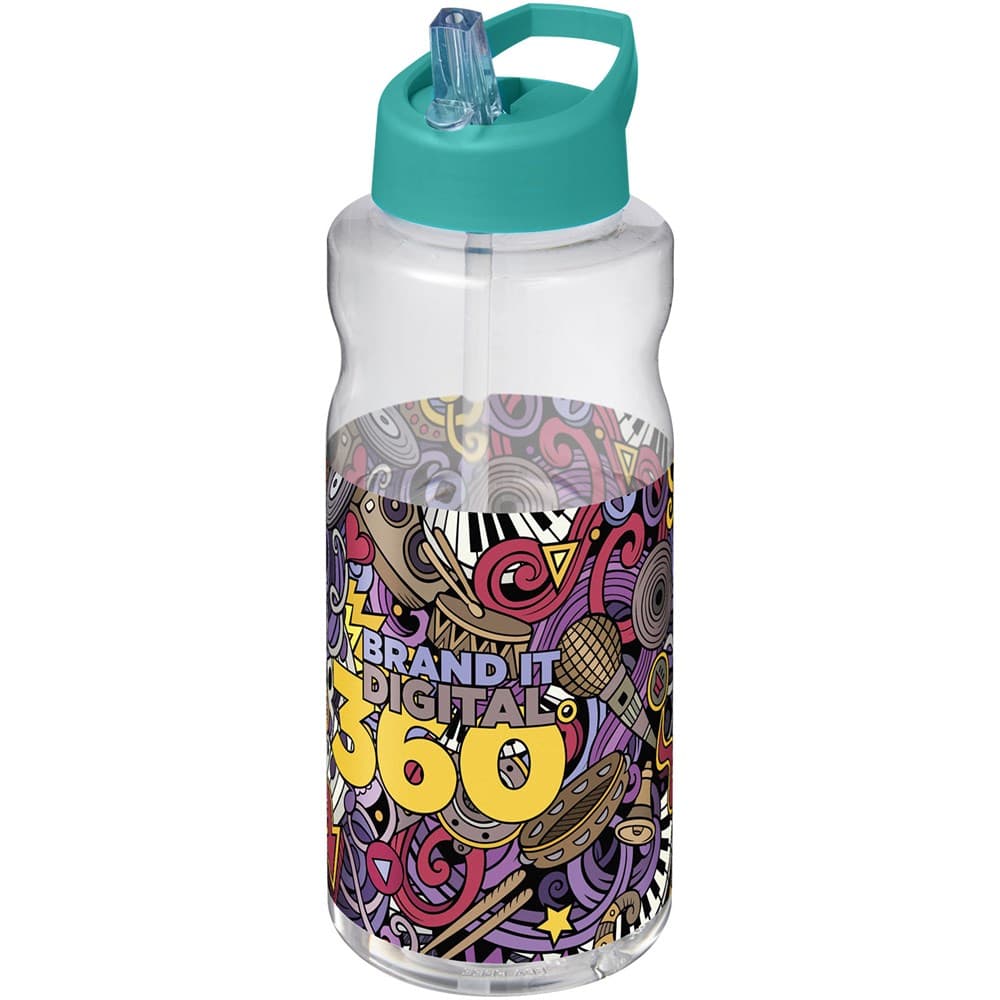 H2O Active® Big Base 1 l drinkfles met tuitdeksel