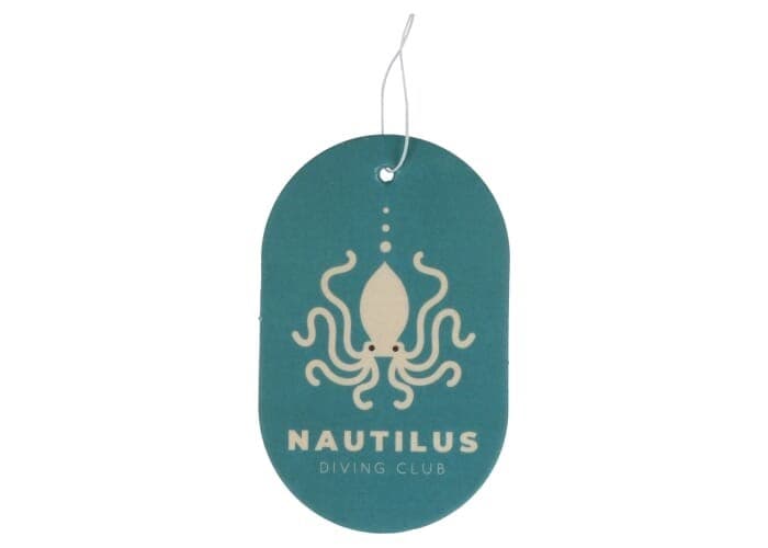 Auto luchtverfrisser ovaal met frisse oceaangeur