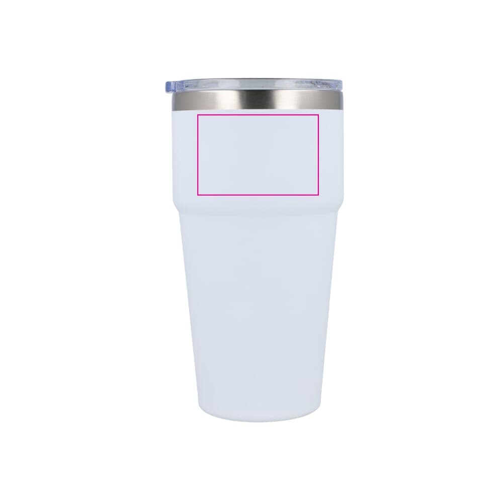 T-ceramic soft touch auto mok 500ml Olijfgroen