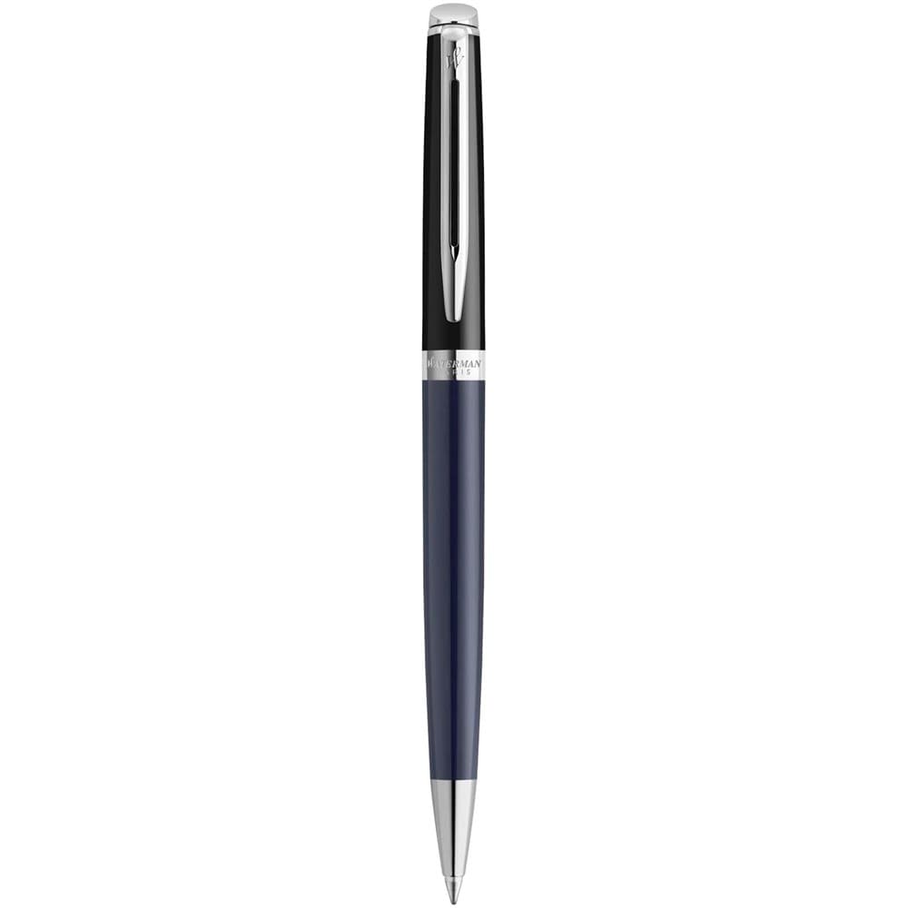 Waterman Hemisphere balpen met kleurblokken en palladium afwerking (blauwe inkt)