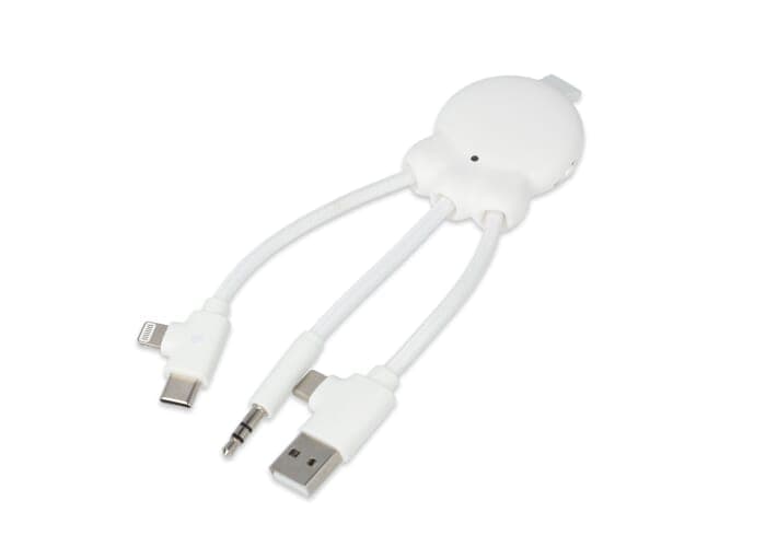 Xoopar OctopusFly Audiozender Wit