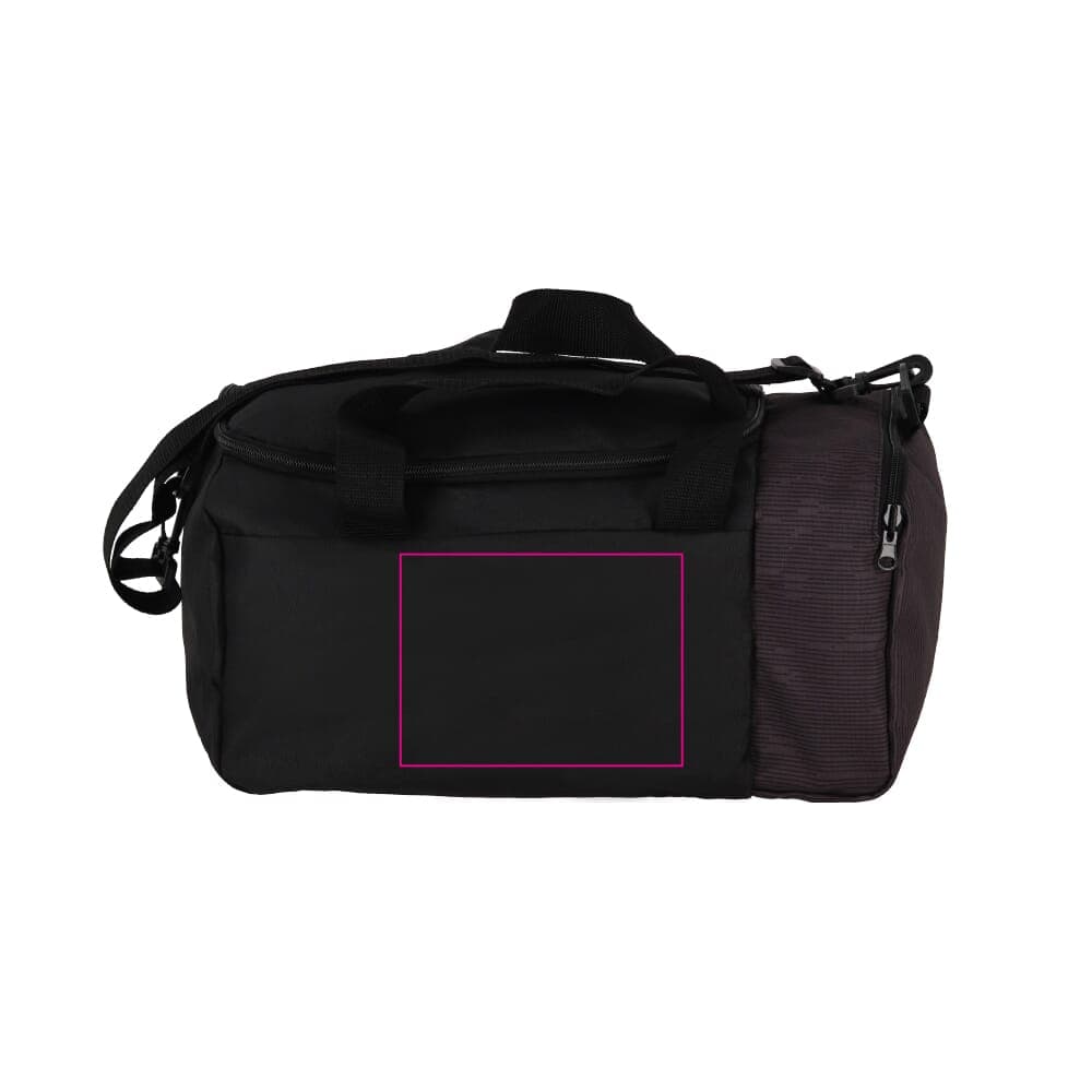R-PET 600D opvouwbare tas voor onder de stoel 20L Zwart