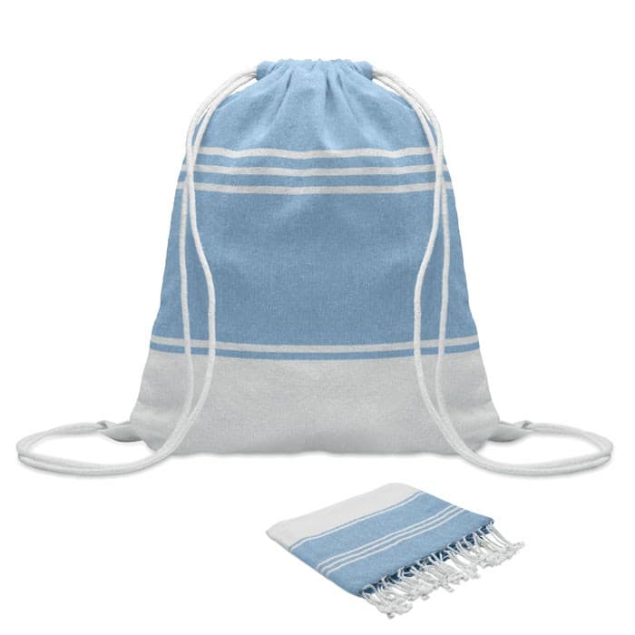 Hammam handdoek trekkoord tas set