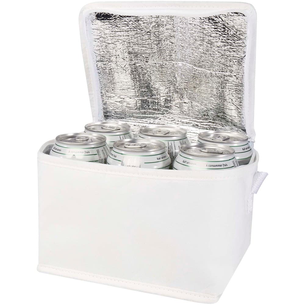 Spectrum gerecyclede non woven koeltas voor 6 blikjes 4l Spectrum gerecyclede non woven koeltas voor 6 blikjes 4l