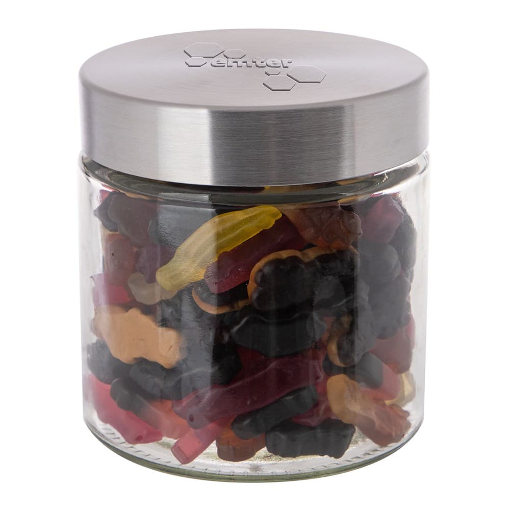 Glazen pot embossing