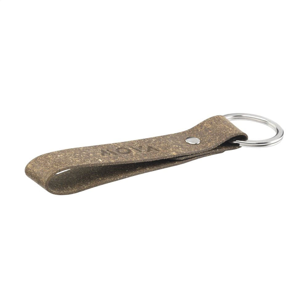 Recycled Leather Keyring sleutelhanger