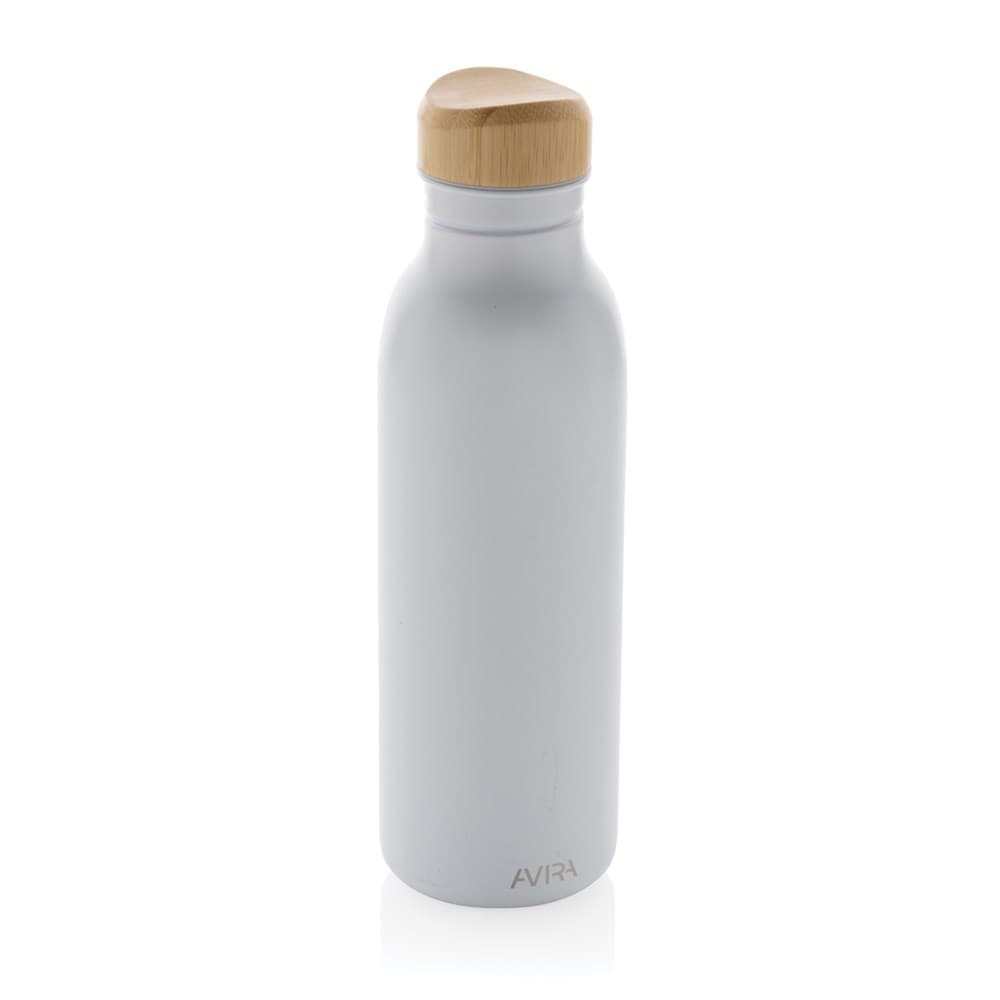 Avira Alcor RCS gerecycled RVS enkelwandige waterfles 600ML Avira Alcor RCS gerecycled RVS enkelwandige waterfles 600ML