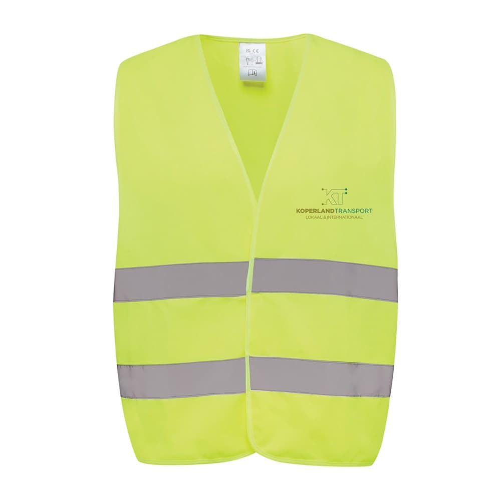 GRS gerecycled PET reflecterend veiligheidsvest