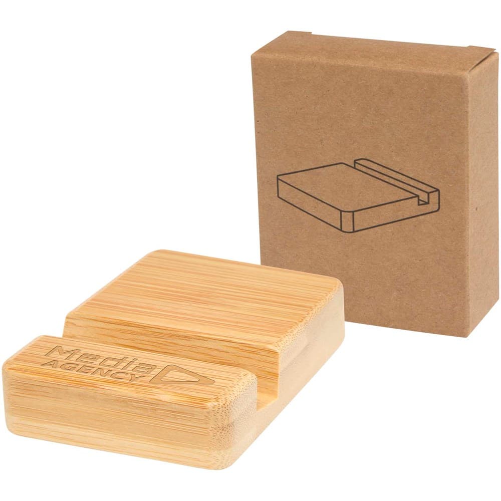 Ebla telefoonhouder van bamboe