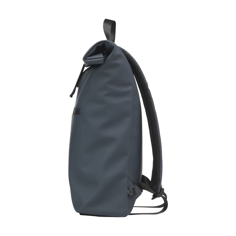 Lennon Roll-Top Recycled PU Backpack rugzak