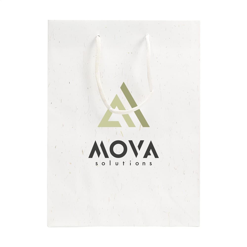 Leaf It Bag gerecycled met strovezels (180 g/m²) M