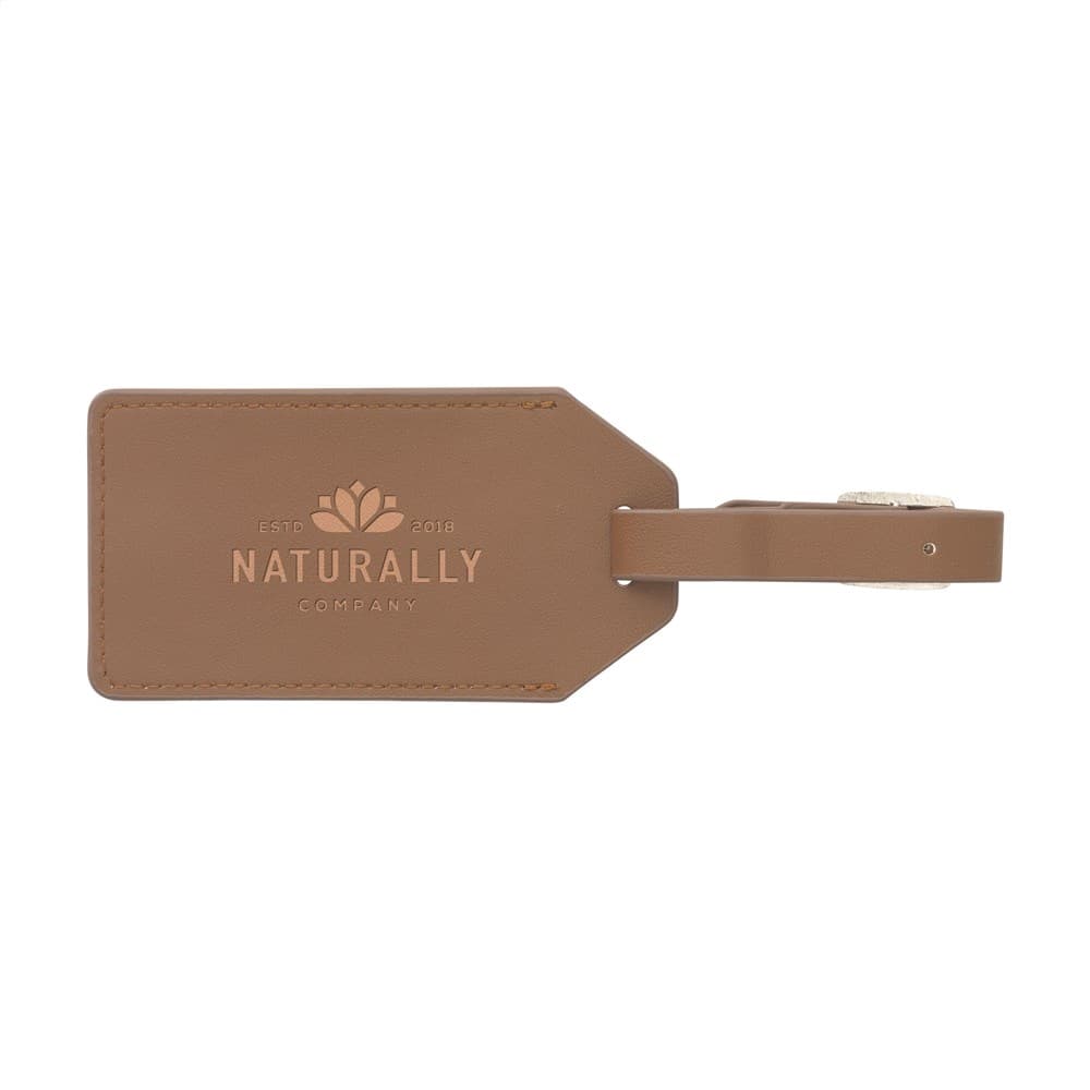 Vegan Pineapple Leather Luggage Tag