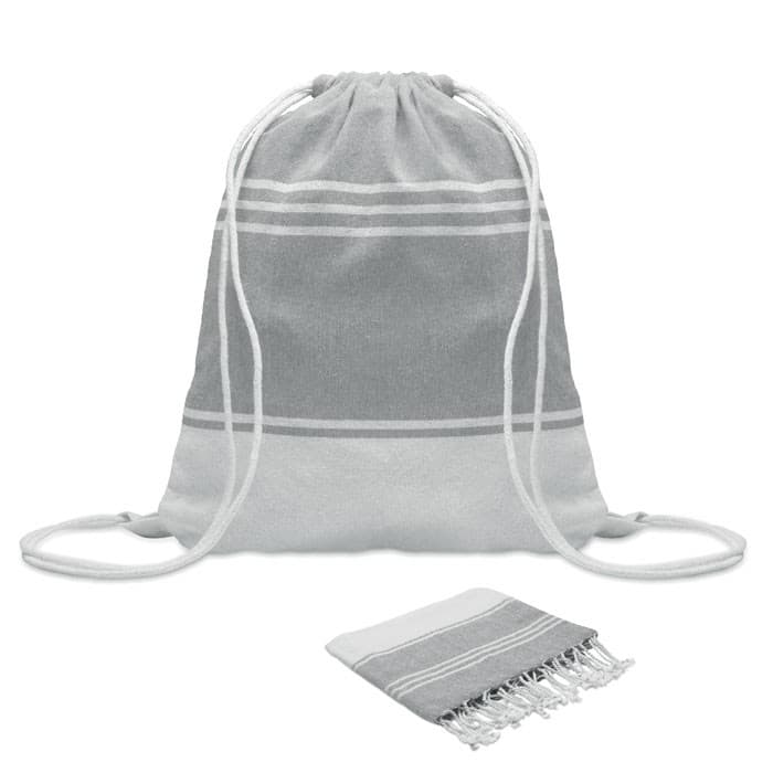 Hammam handdoek trekkoord tas set