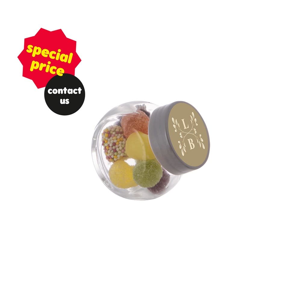 Micro glazen potje 50 ml