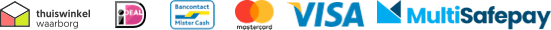 Onze betaal- en verzendmethodes