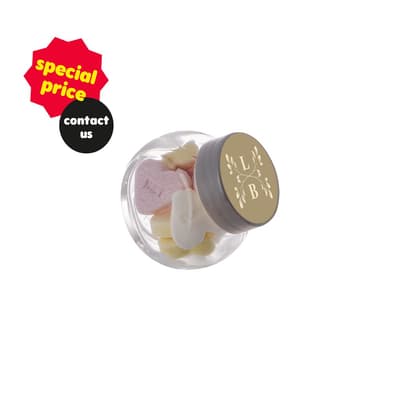 Micro glazen potje 50 ml