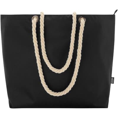 Panama GRS gerecyclede strandkoeltas met koordhandvatten 23L