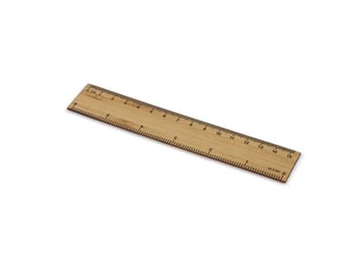 Bamboe liniaal 15cm