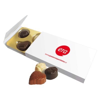 4 Belgische bonbons Barry Callebaut