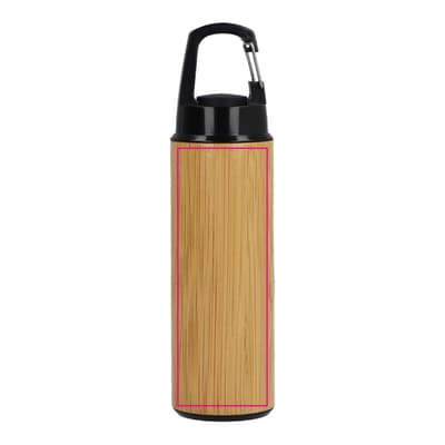 Bamboe zaklamp met clip Natuur