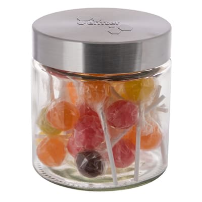 Glazen pot embossing