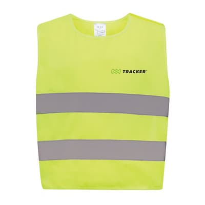 GRS gerecycled PET reflecterend veiligheidsvest 3-6 jaar