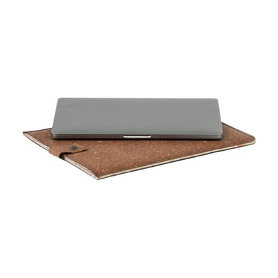 Recycled Leather Laptop Sleeve 16"