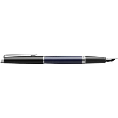 Waterman Hemisphere vulpen met kleurblokken en palladium afwerking (blauwe inkt)