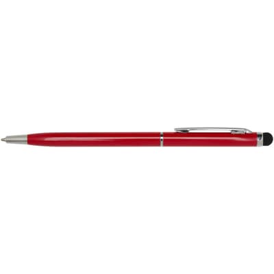 Ore aluminium balpen met stylus (blauwe inkt)
