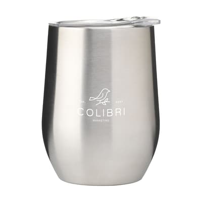 Huevo RCS Recycled Steel Cup 350 ml thermosbeker Huevo RCS Recycled Steel Cup 350 ml thermosbeker