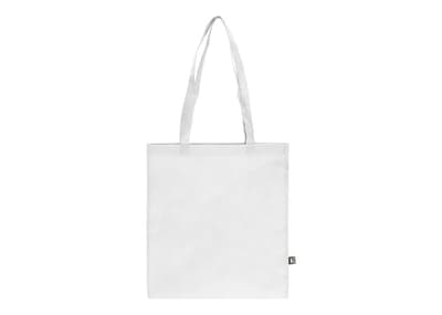 R-PET Draagtas non-woven lange handvatten 38 x 42cm 75g/m²