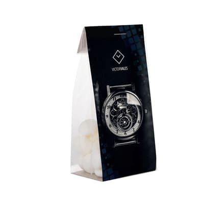 Blokzakje kaart 100 gram snoep