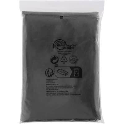 Mayan gerecyclede wegwerp regenponcho met opbergtasje Mayan gerecyclede wegwerp regenponcho met opbergtasje