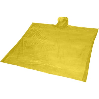 Mayan gerecyclede wegwerp regenponcho met opbergtasje Mayan gerecyclede wegwerp regenponcho met opbergtasje