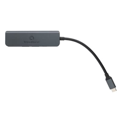 Terra RCS gerecycled aluminium hub met HDMI input