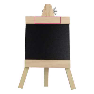 Krijtbord op ezel Natuur