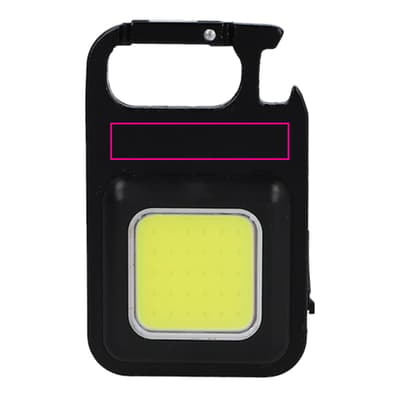 COB oplaadbare magnetische lamp Zwart