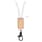 R-PET paracord lanyard Oranje