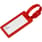 River gerecycled bagagelabel met venster River gerecycled bagagelabel met venster