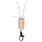 R-PET paracord lanyard Oranje